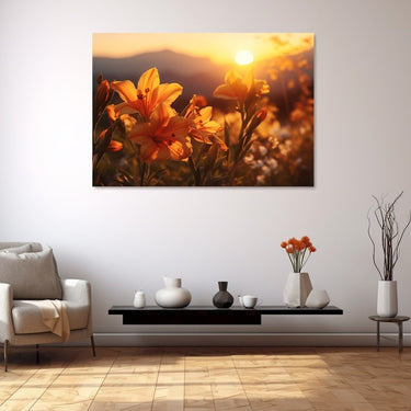 Nature Sunset Painting